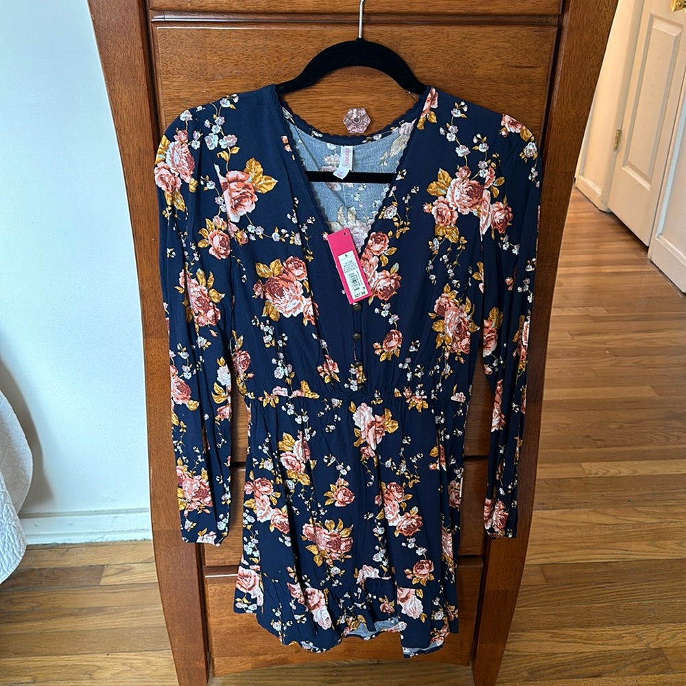 Xhilaration floral dress size S